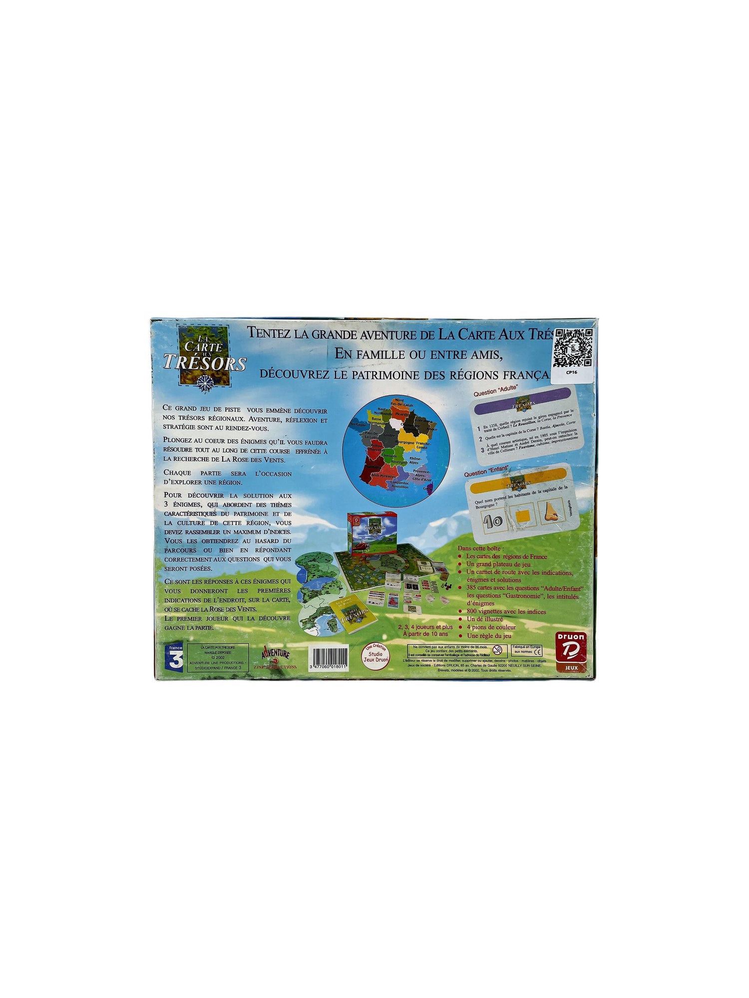 La carte aux tresors- Édition 2002