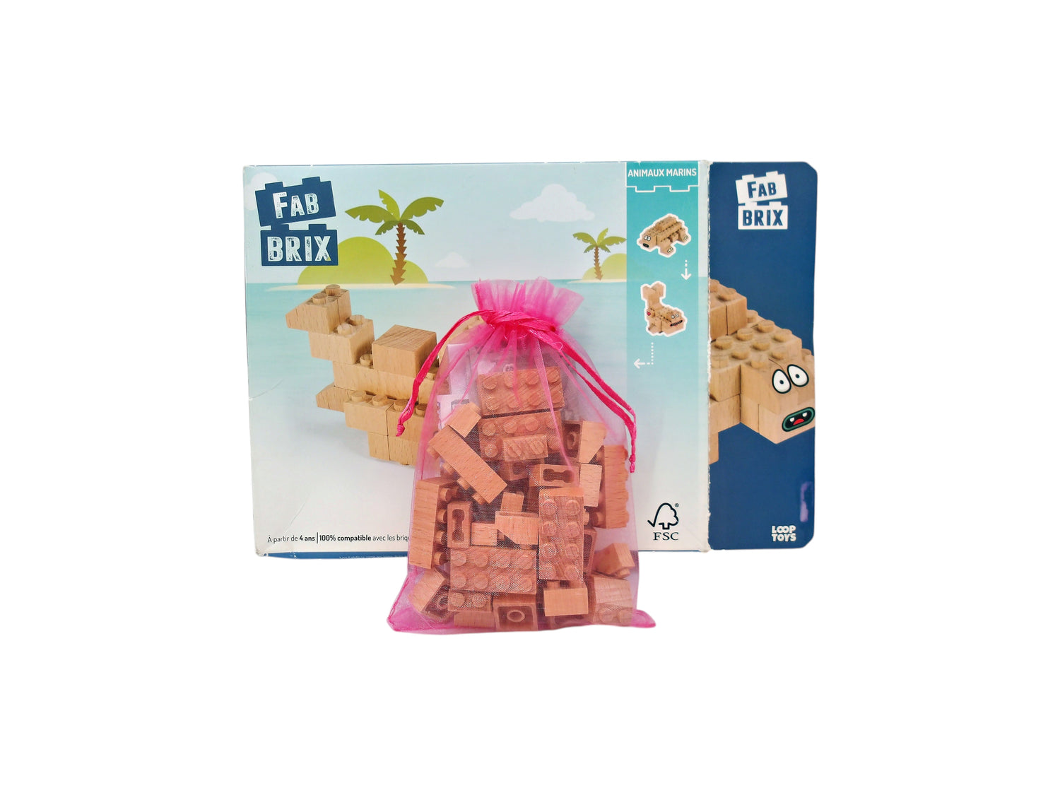 Fab brix - Animaux marins - 32 pièces