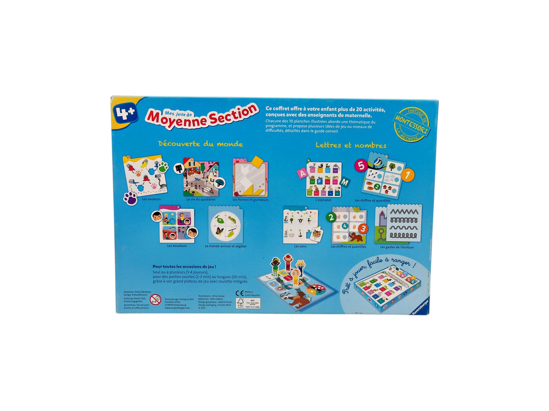 Mes jeux de moyenne section- Édition 2014