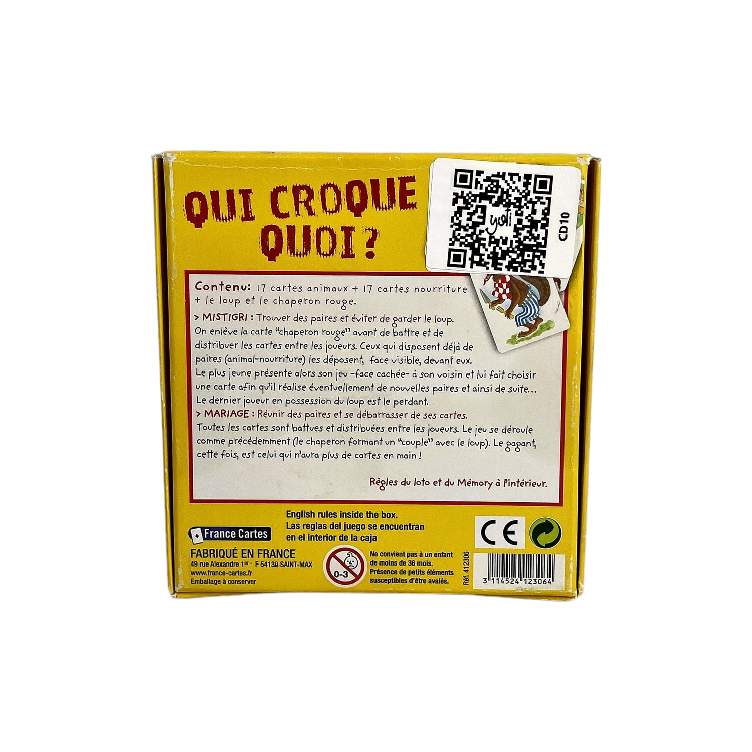 Qui croque quoi ?
