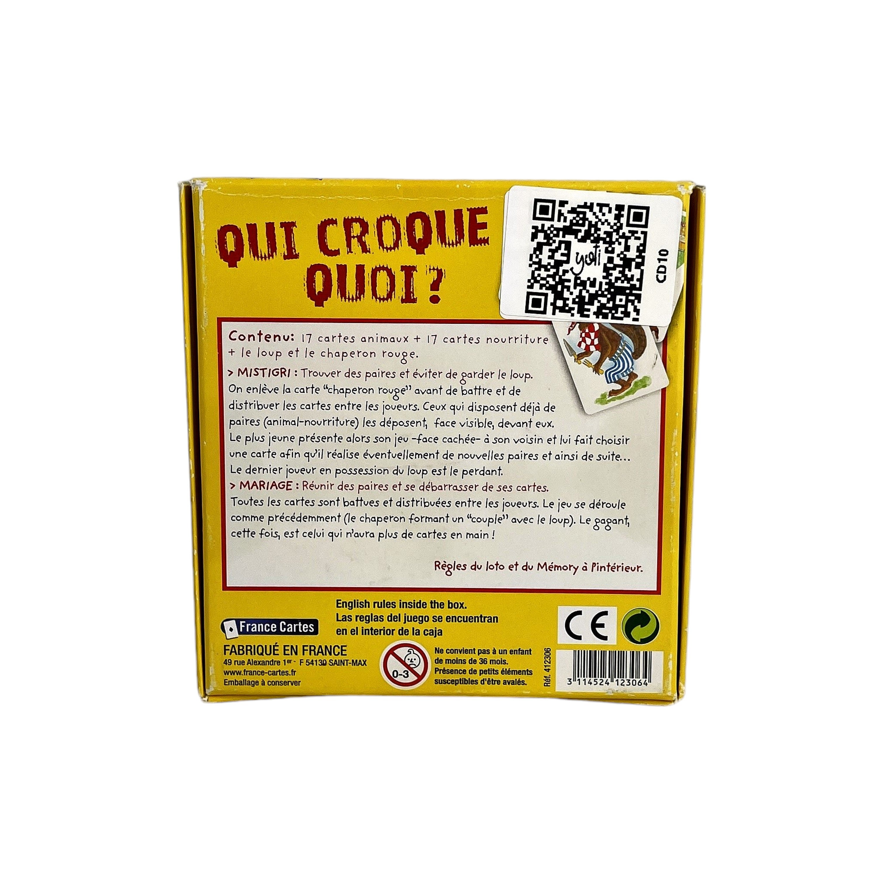 Qui croque quoi ?