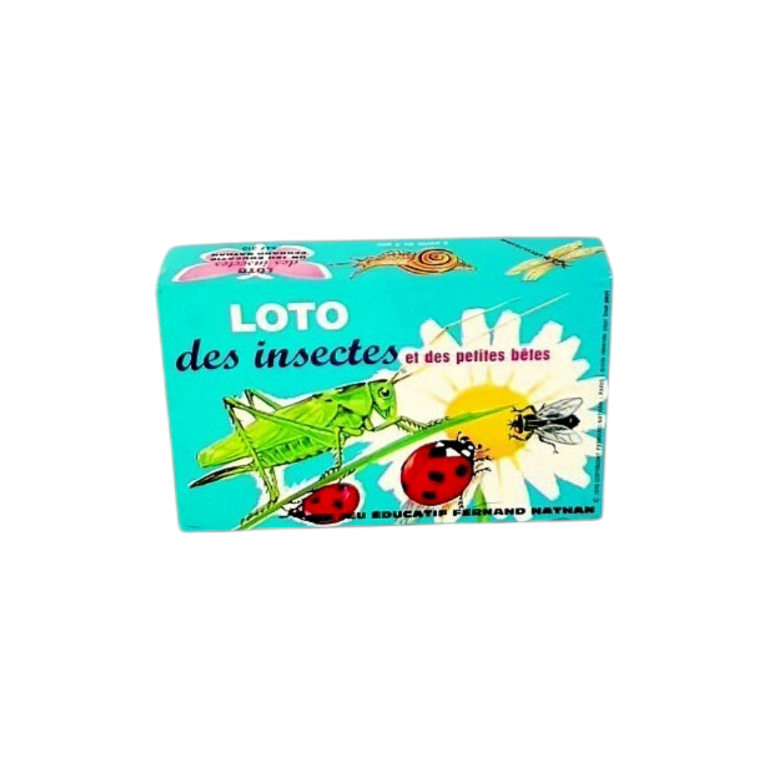 Loto des insectes et des petites bêtes