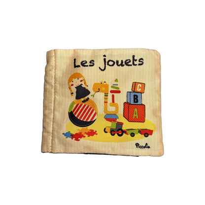 Livre tissu - Les jouets