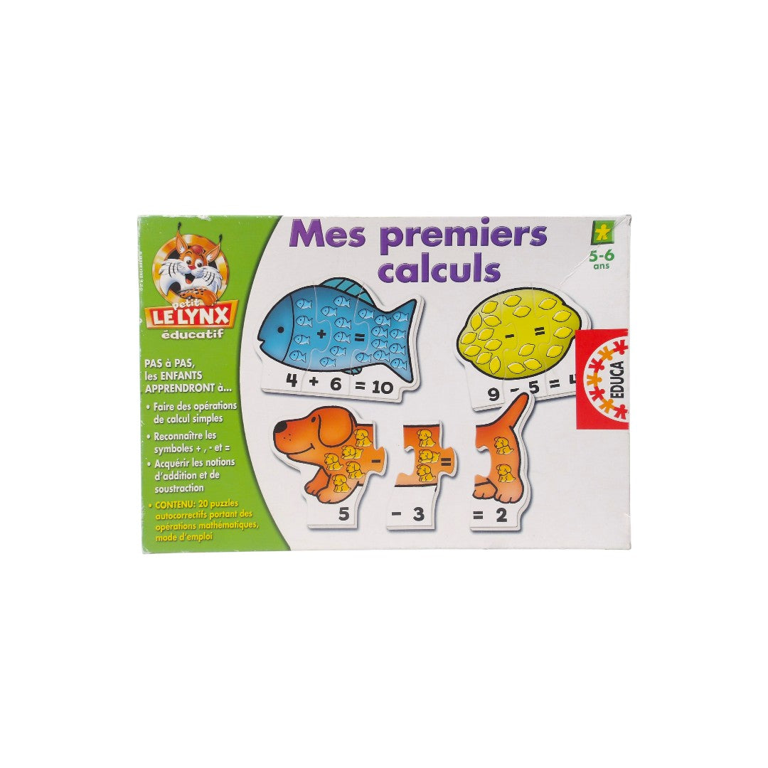 Petit le lynx -  Mes premiers calculs