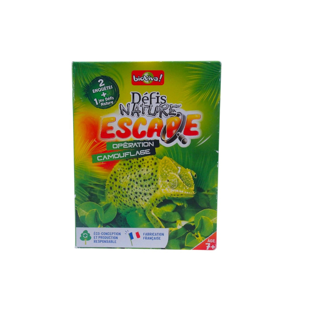 Défi nature escape - Opération camouflage- Édition 2020