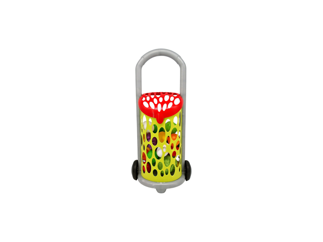 Chariot à roulettes avec accessoires 