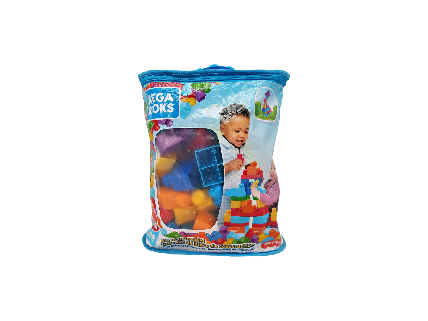 Mega Bloks - Sac Medium Classique 60 briques - Briques de construction