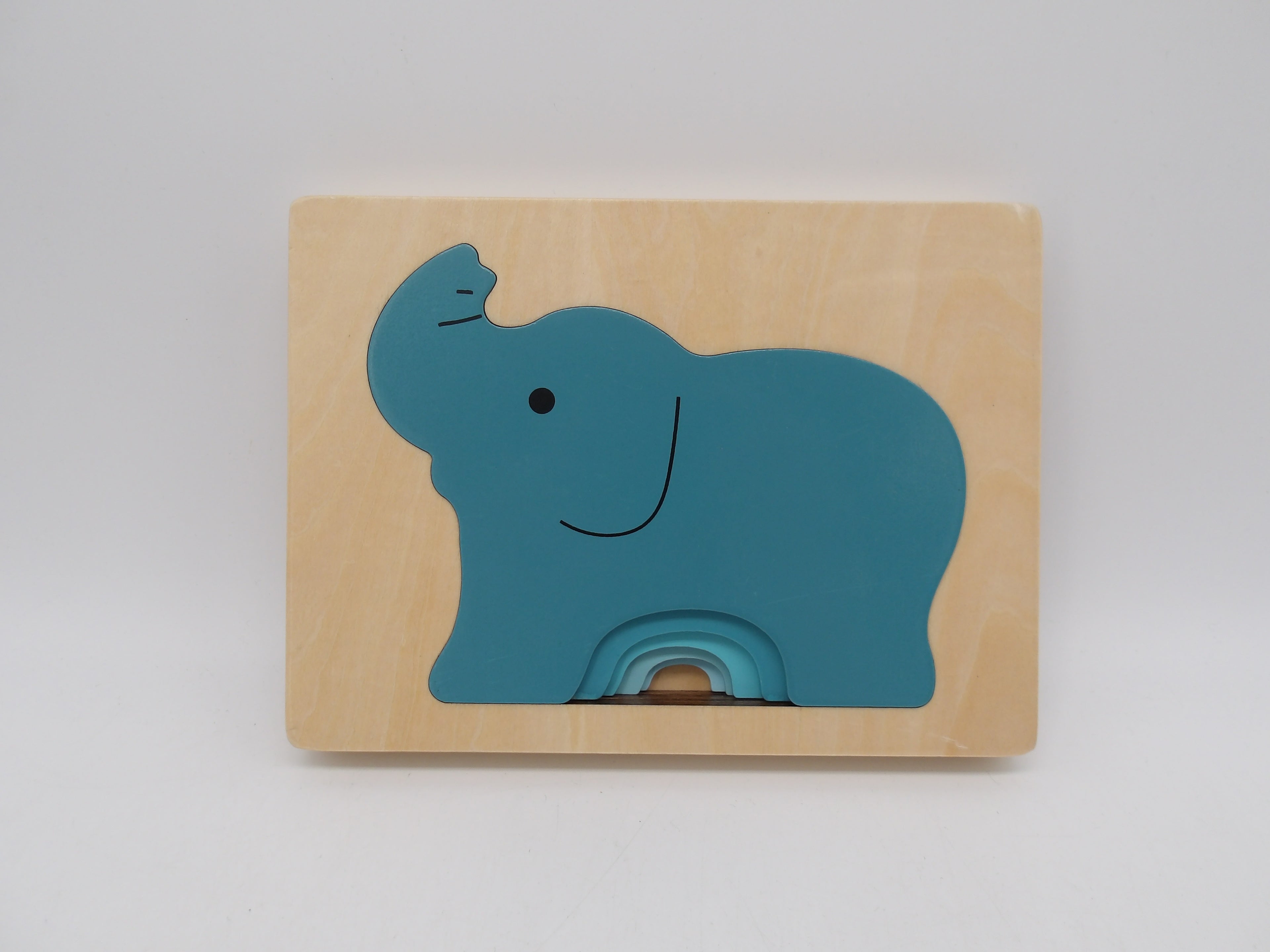 Puzzle encastrable - Eléphant 