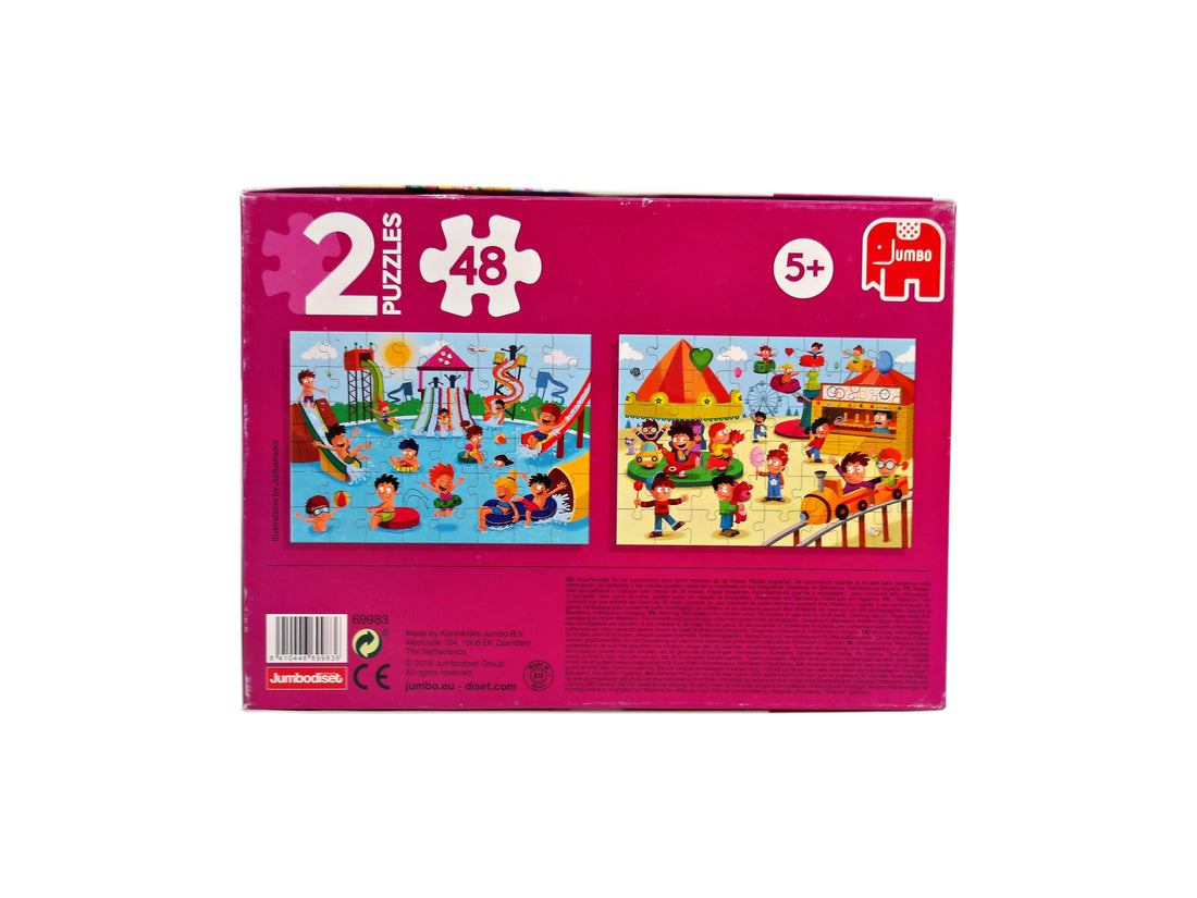 Puzzle - Vacances - 2x48 pièces