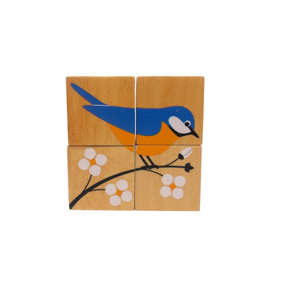 Cube en bois- Nature &amp; Co