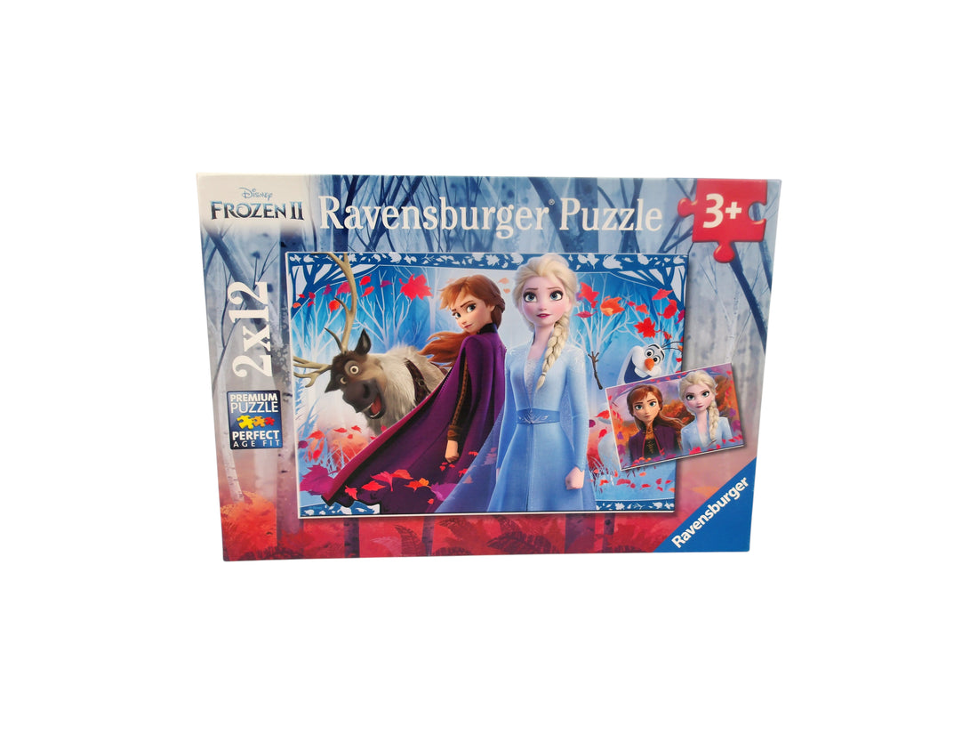 Puzzle Disney - La reine des neiges - 2 x 12 pièces