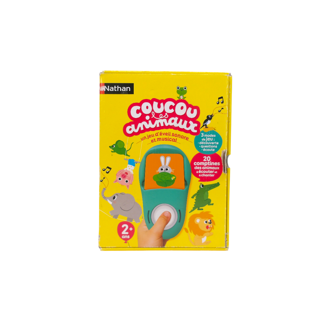 Jeu éducatif et interactif - Coucou les animaux- Édition 2017
