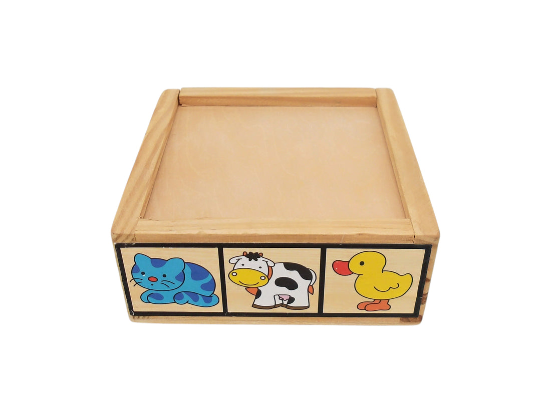 Puzzle - Cubes - Animaux
