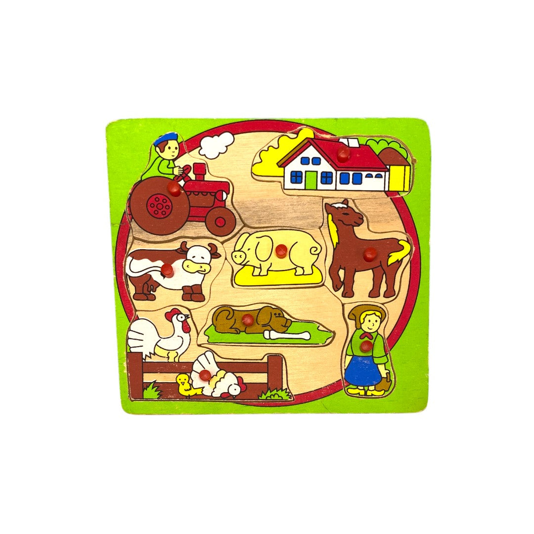 Puzzle en bois - La ferme