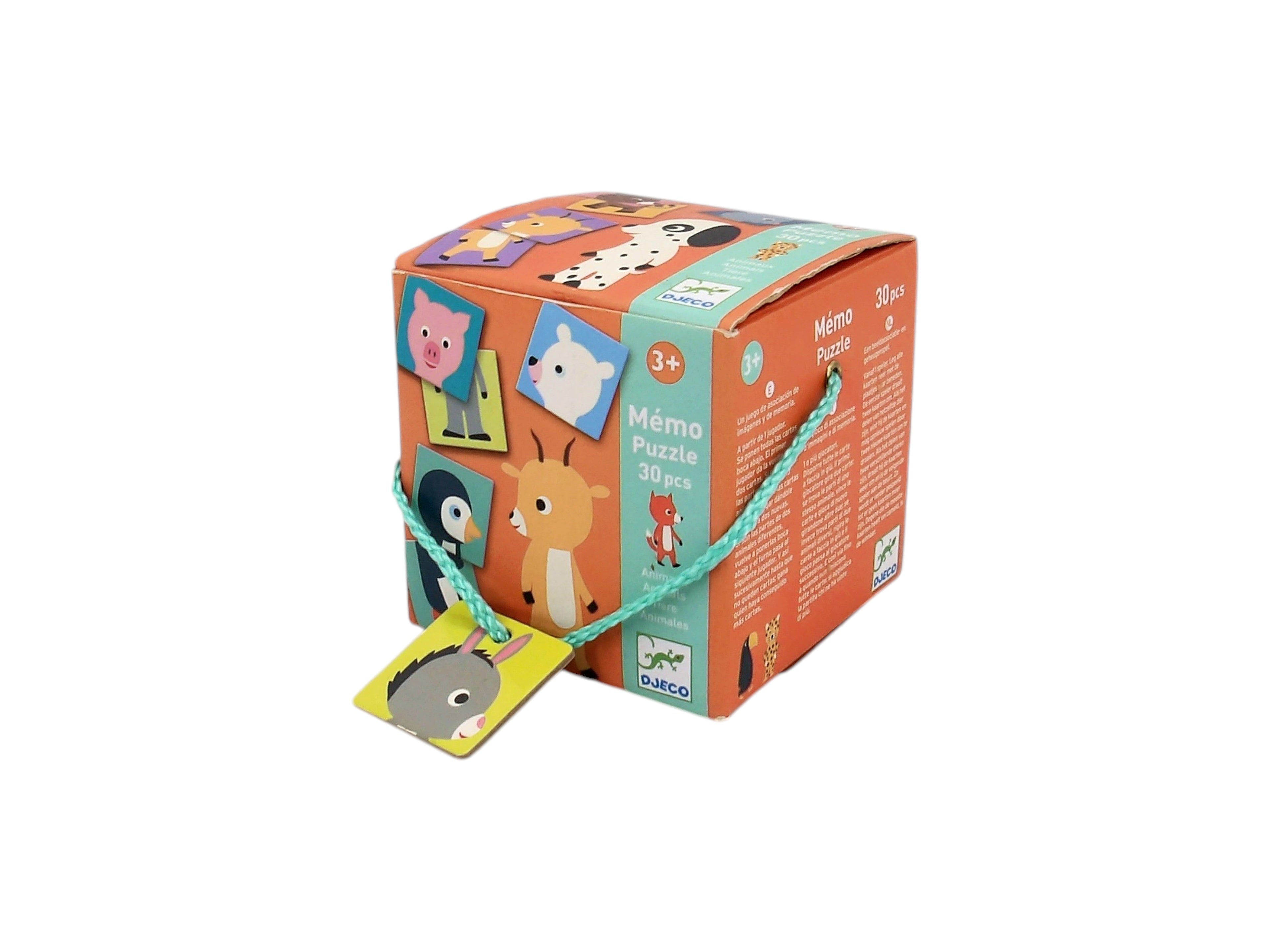 Mémo puzzle - Animaux - 30 pièces