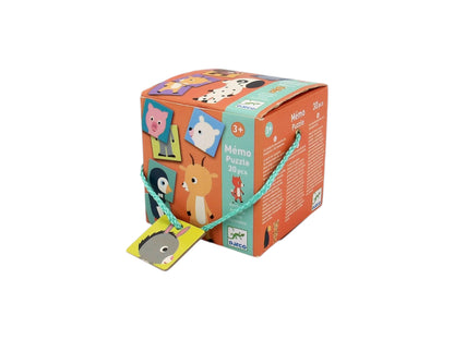 Mémo puzzle - Animaux - 30 pièces