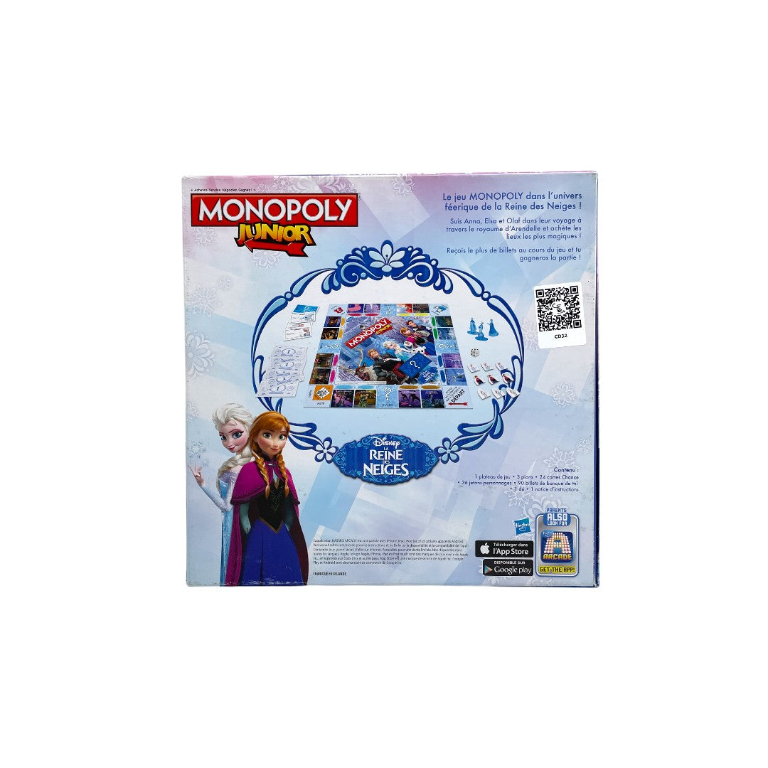 Monopoly Junior - La Reine des Neiges Disney- Édition 2014