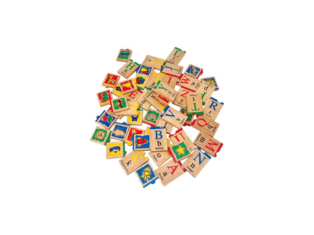 Pièces puzzle alphabet 