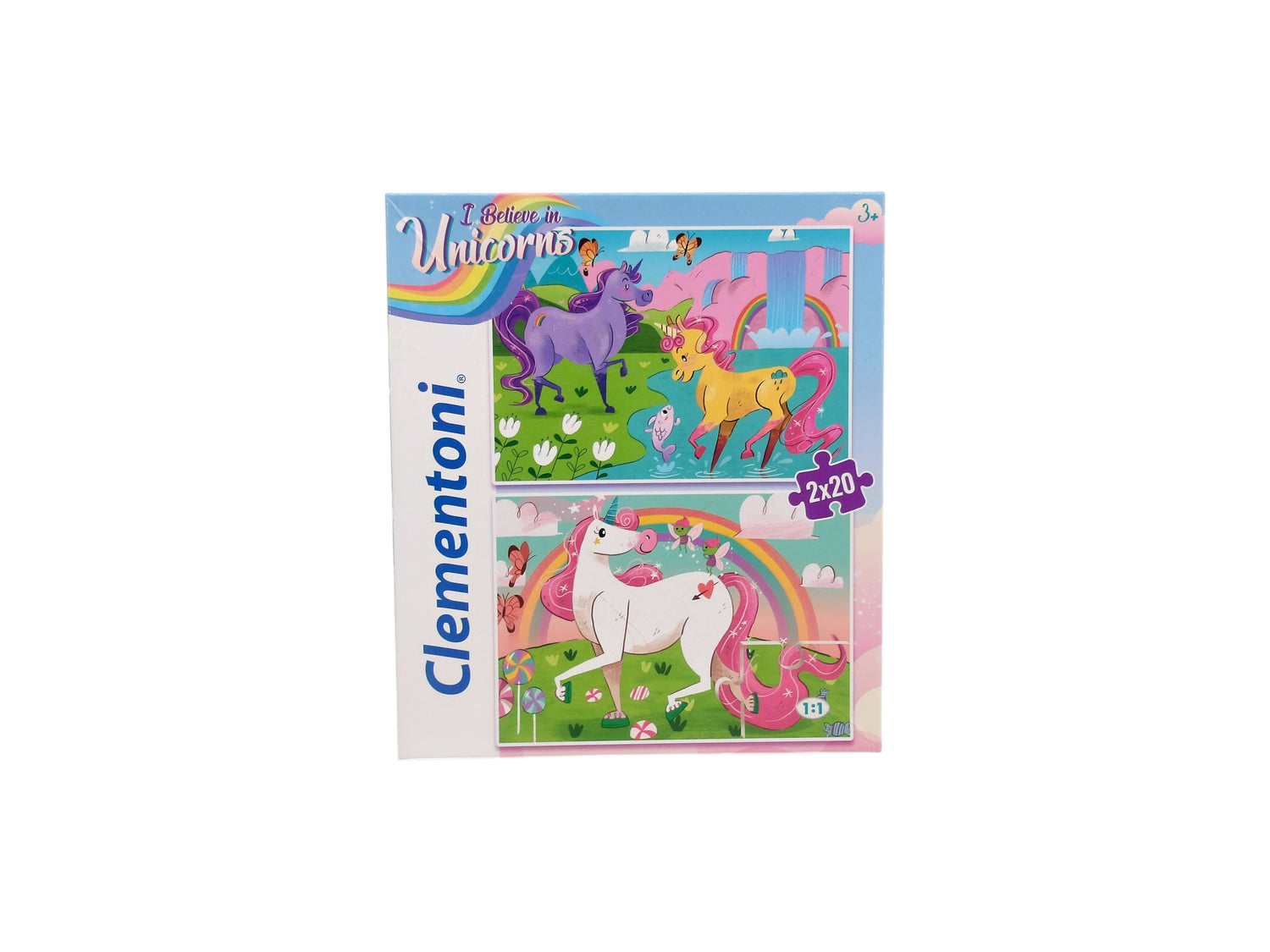 Puzzle - I Belive in Unicorns - 2 x 20 pièces