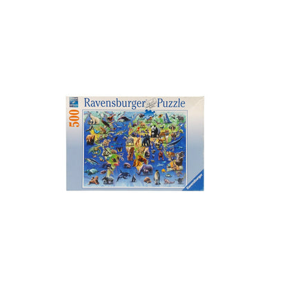 Puzzle - Animaux en voie de disparition - 500 pièces- Édition 2013