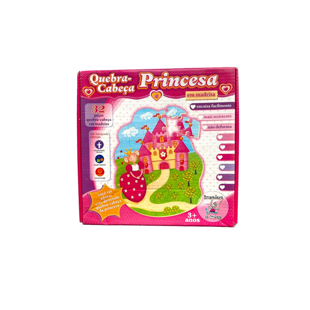 Puzzle - Quebra-Cabeça  Princesa - 32 pièces