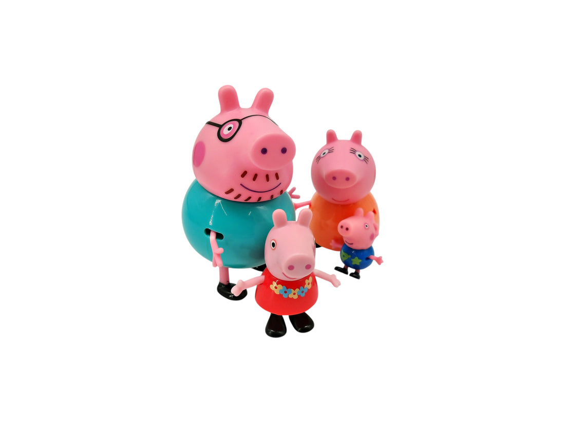 Figurines - Famille Peppa Pig - x4
