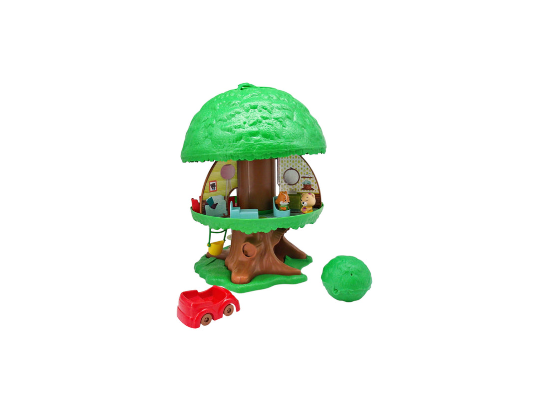 Arbre magique des Klorofil et 2 personnages