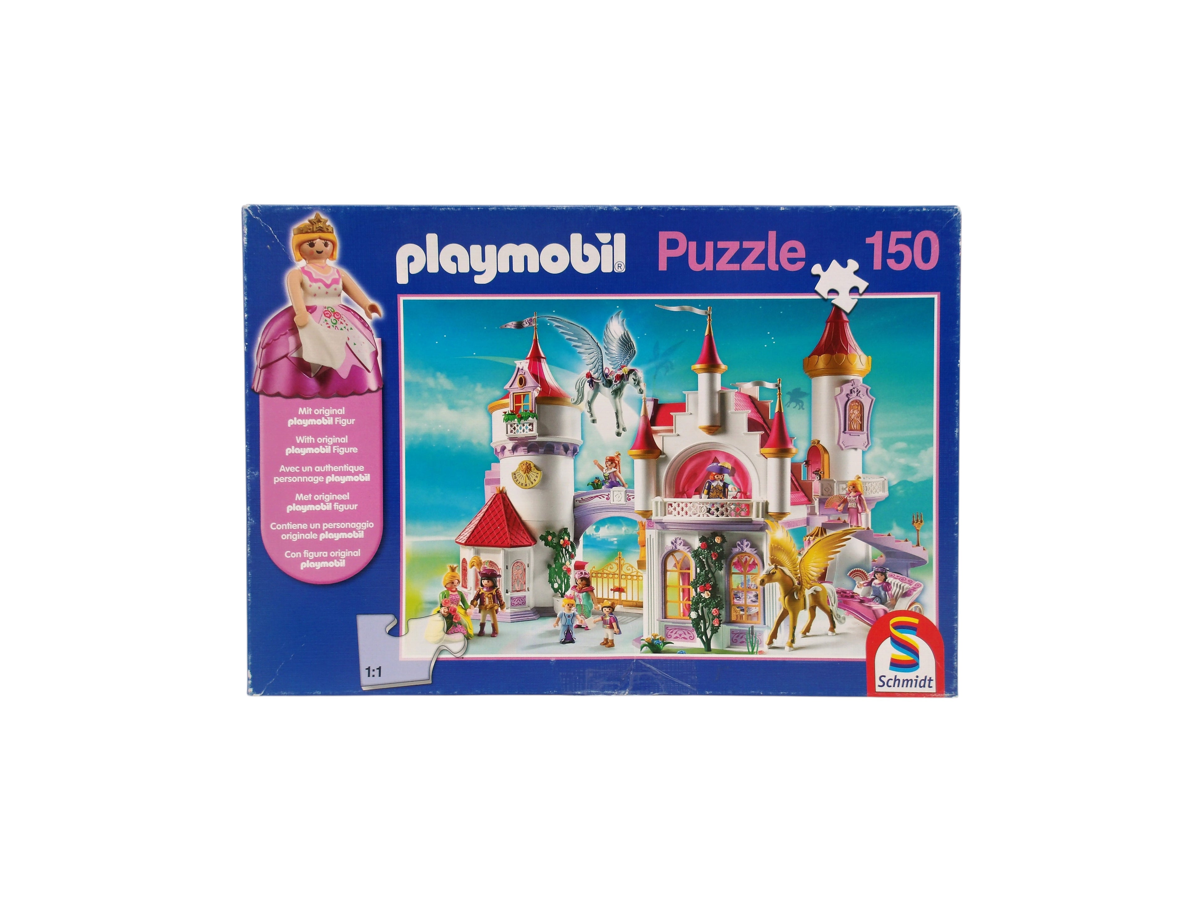 Puzzle - Playmobil - - Château de princesses - 150 pièces- Édition 2012