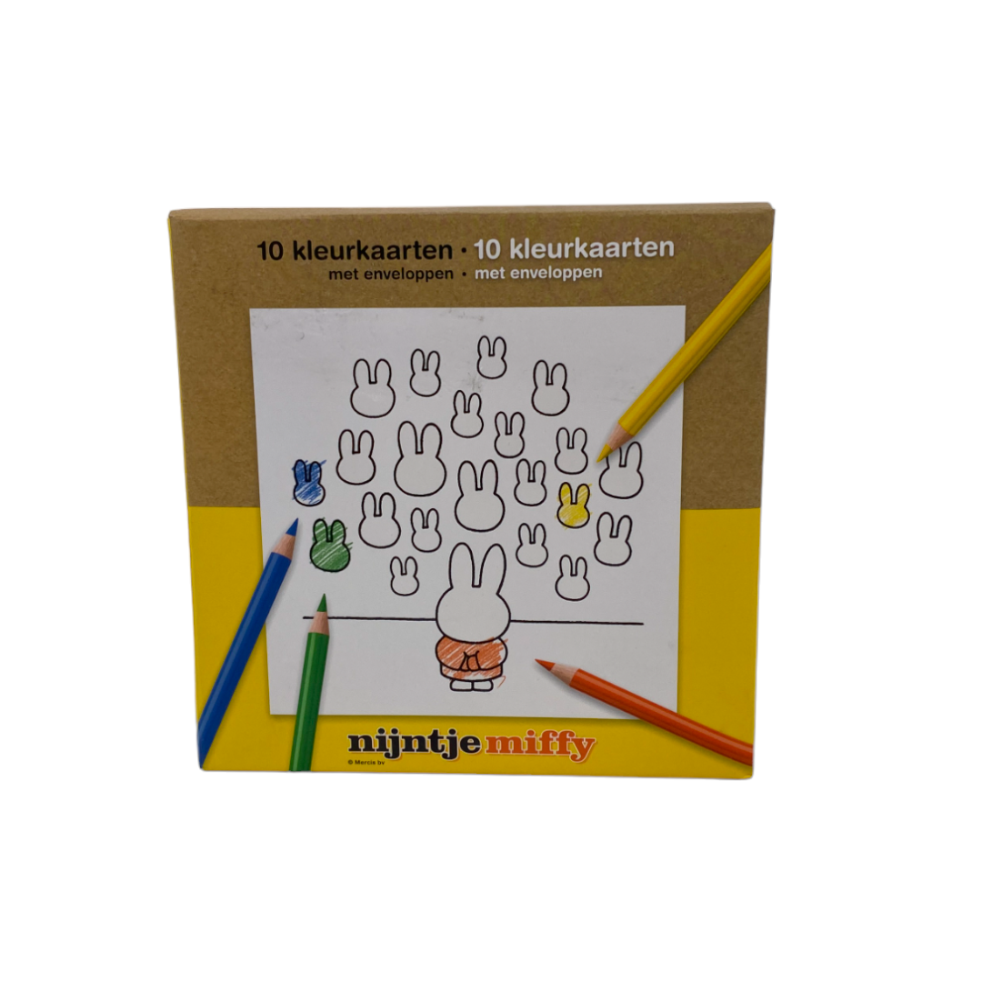 Nijntje miffy - Cartes à colorier- Édition 2018