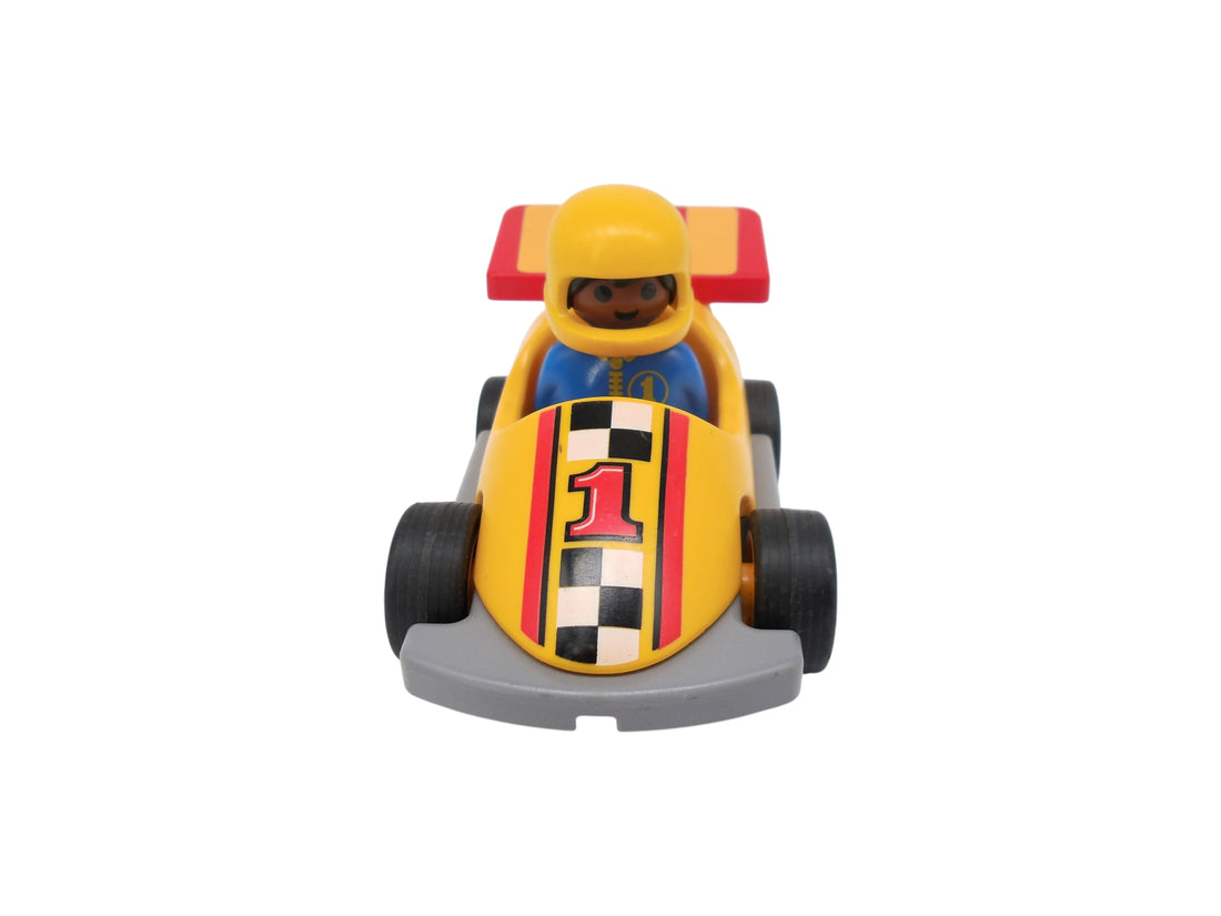 Playmobil 1.2.3 - Voiture de course et son pilote