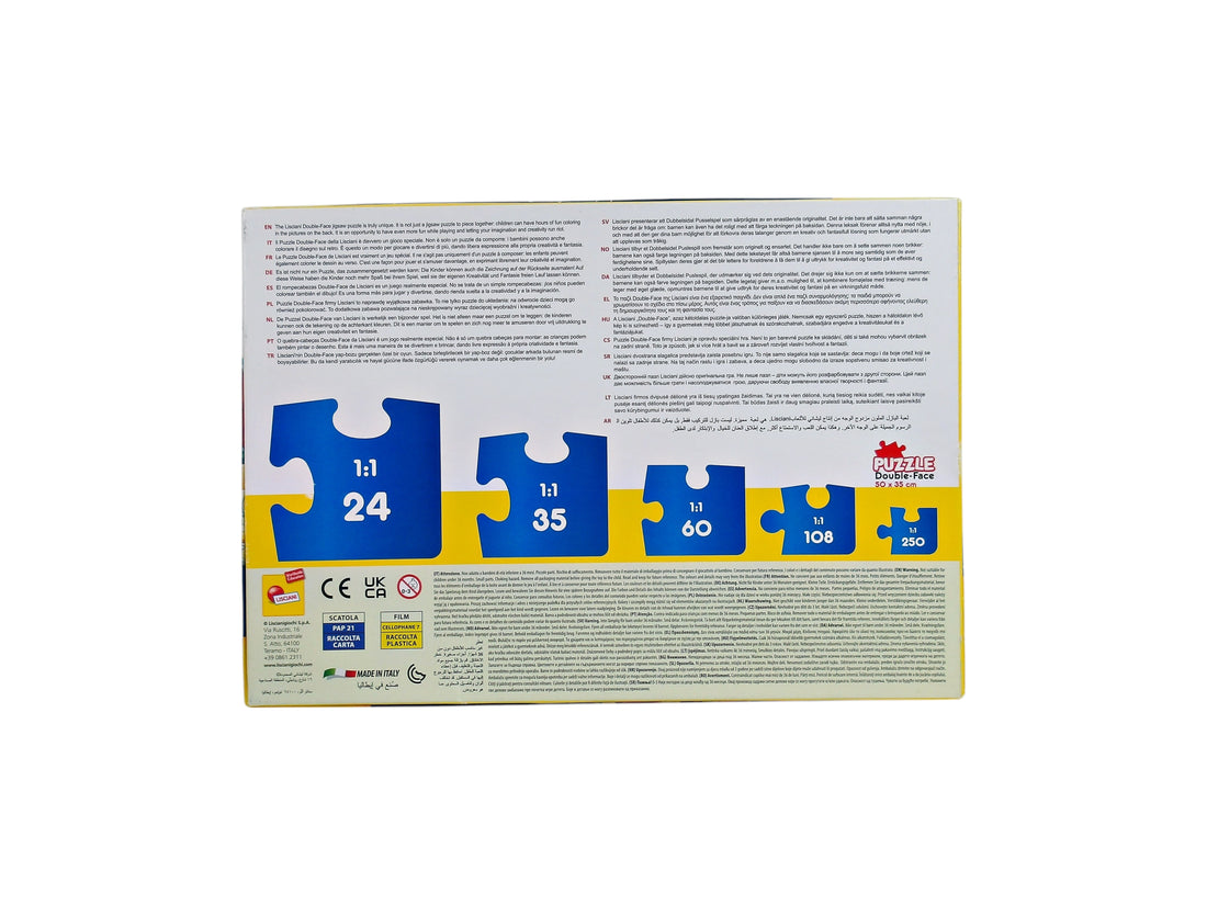 Puzzle double-face - Livre de la Jungle - 108 pièces