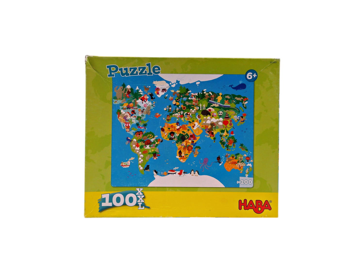Puzzle - Carte du Monde XXL - 100 pièces