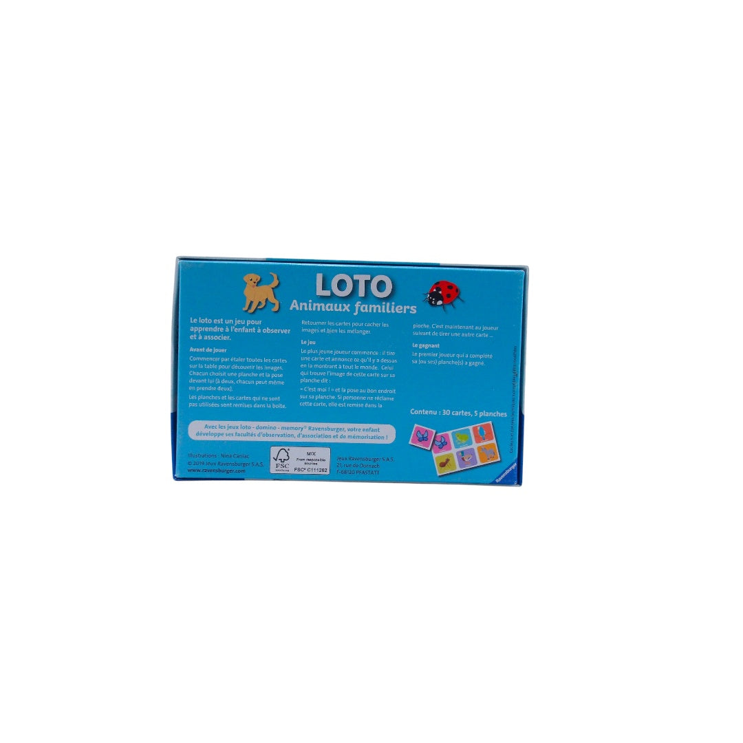 Loto - Animaux familiers- Édition 2019