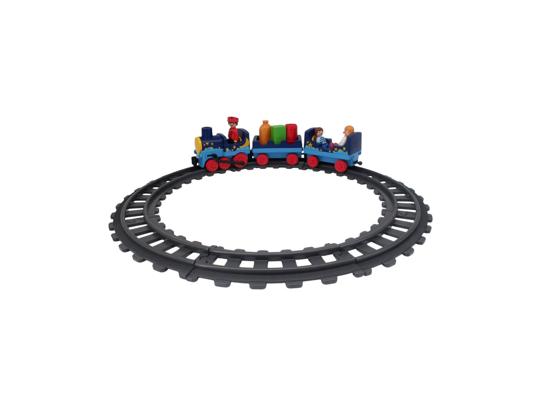 Playmobil 1.2.3 - Train locomotives et ses passagers