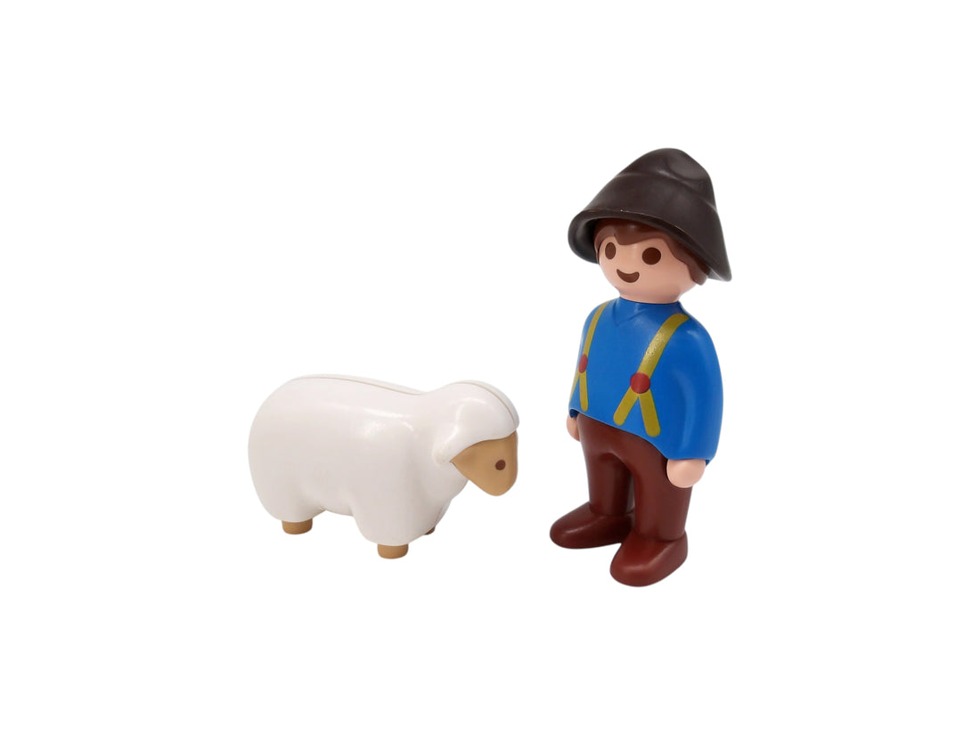 Playmobil 1.2.3 - Berger avec son mouton