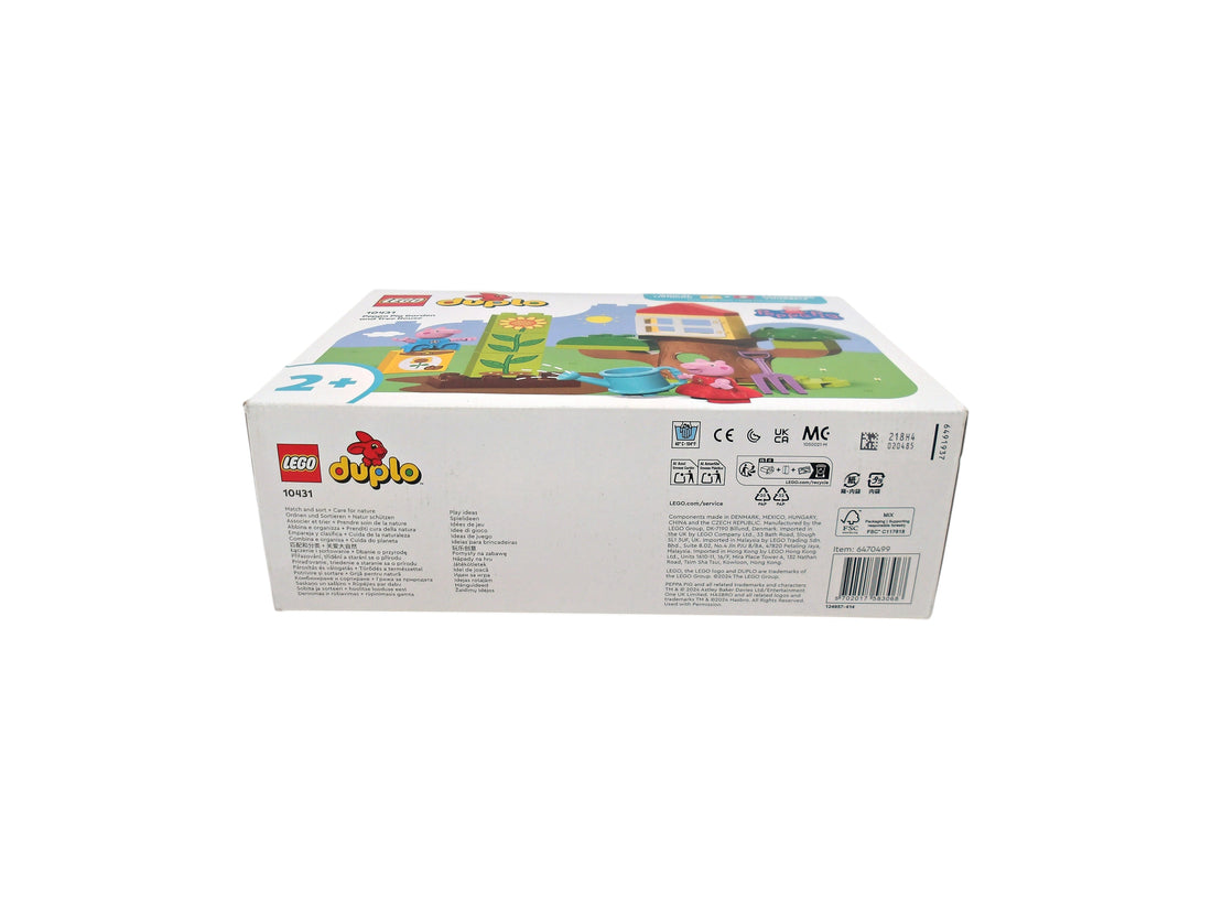 LEGO Duplo - Le jardin et la cabane dans l’arbre de Peppa Pig - 10431 
