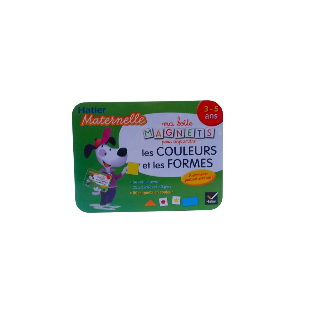 Maternelle - Ma boîte de magnets pour apprendre les couleurs et les formes- Édition 2013