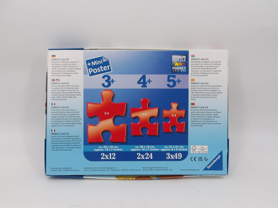 Puzzle - Belle et le Clochard - 2x24 pièces