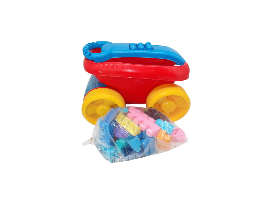 First Builders - Wagon ramasseur de blocs