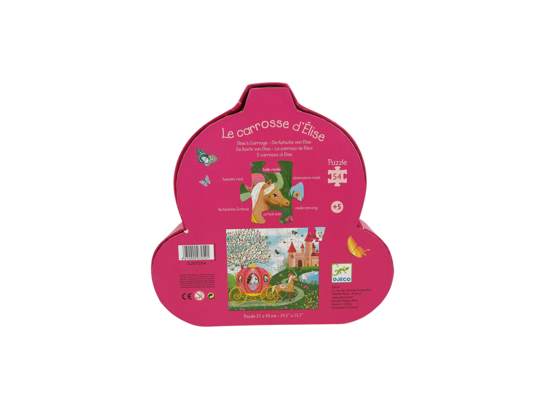 Puzzle silhouette - Le carrosse d&