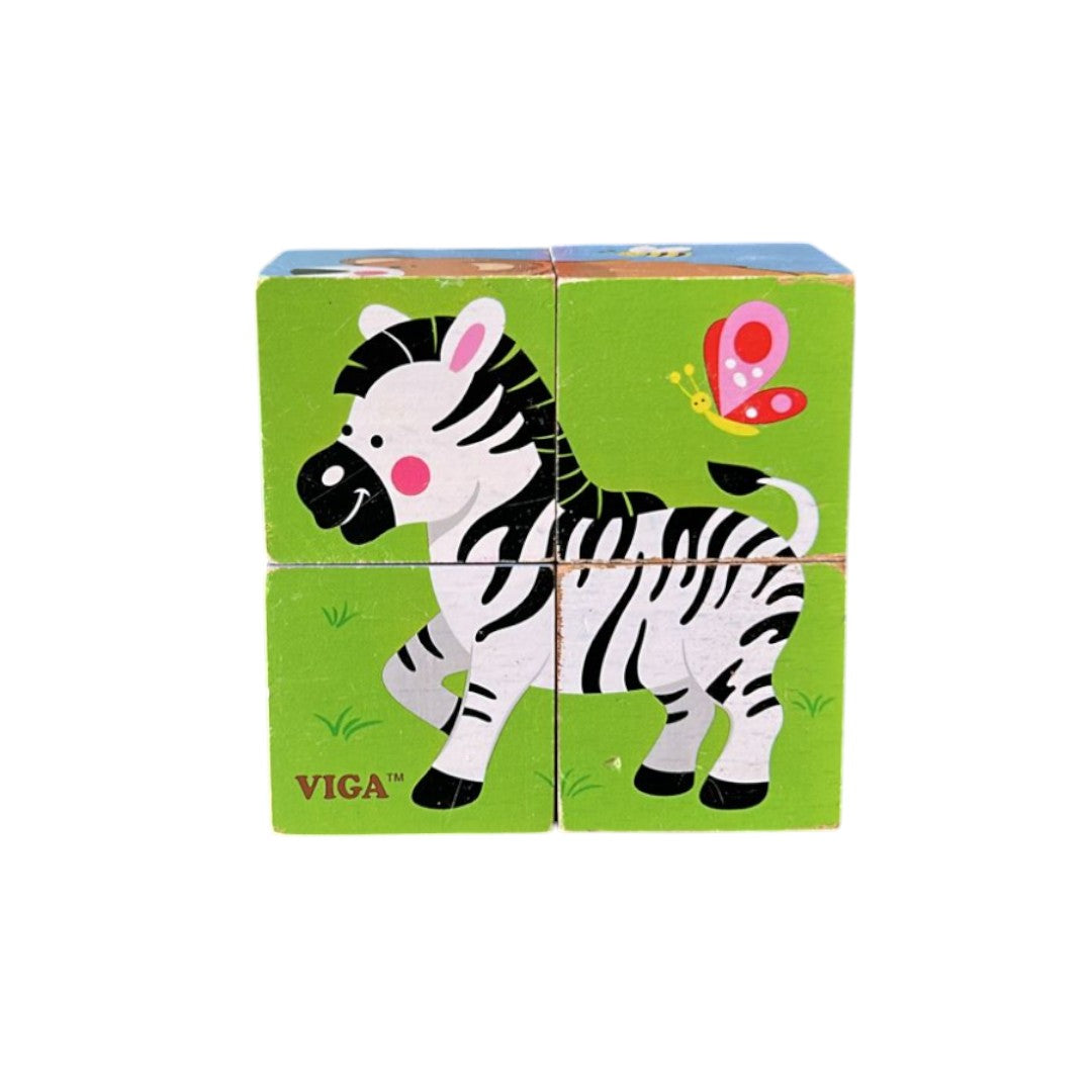 Puzzles cubes - Animaux de la savane
