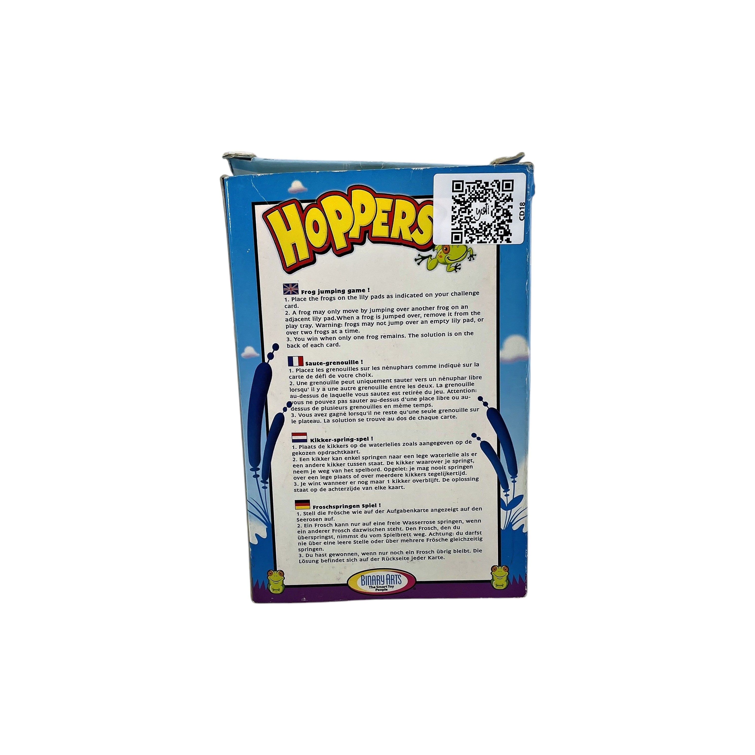 Hoppers - Saute-grenuouille - Solitaire- Édition 1999