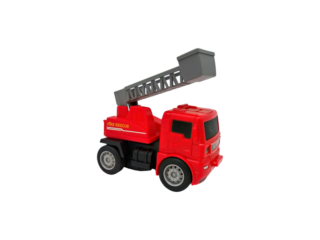 Camion de pompier à friction transformable 