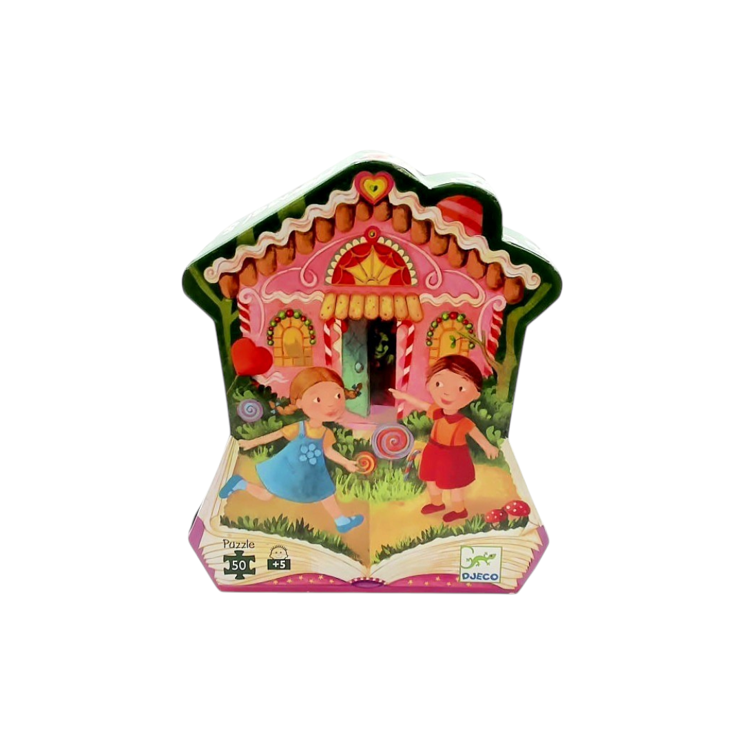 Puzzle silhouette - Hansel &amp; Gretel - 50 pièces