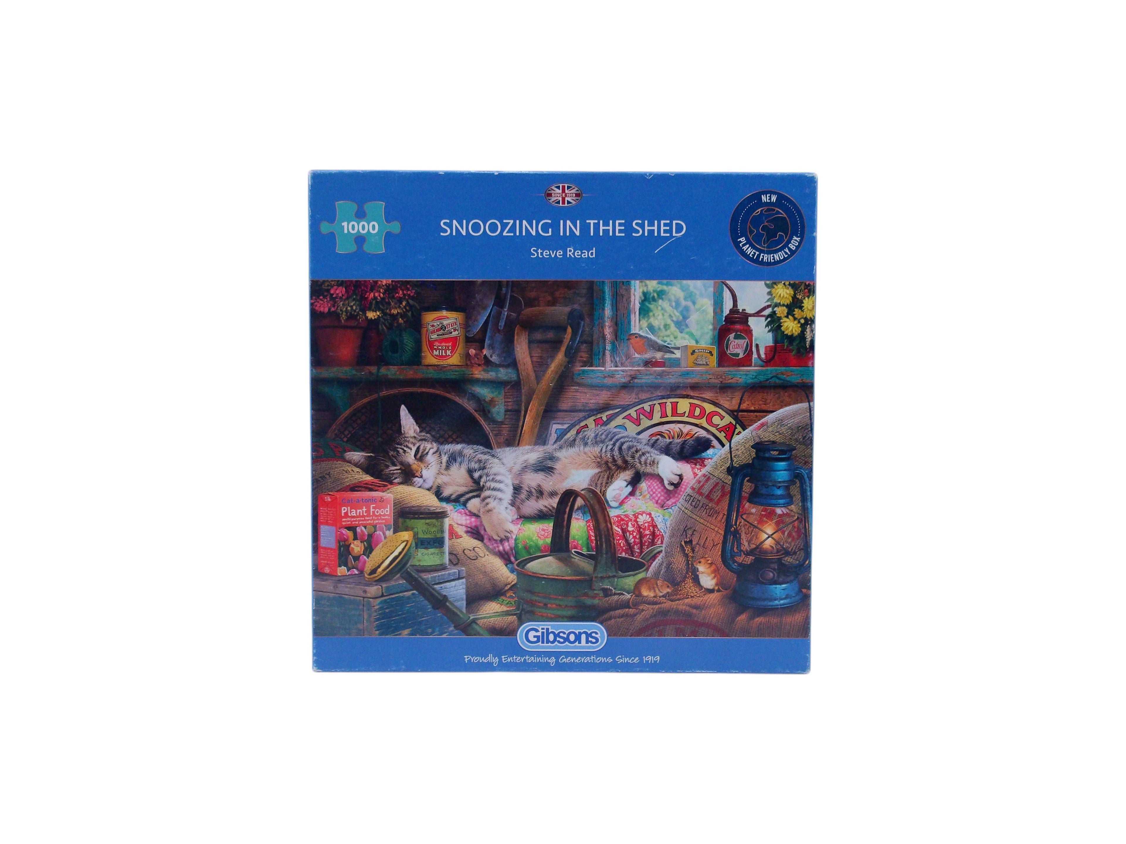 Puzzle - Snoozing In The Shed - 1000 pièces- Édition 2020
