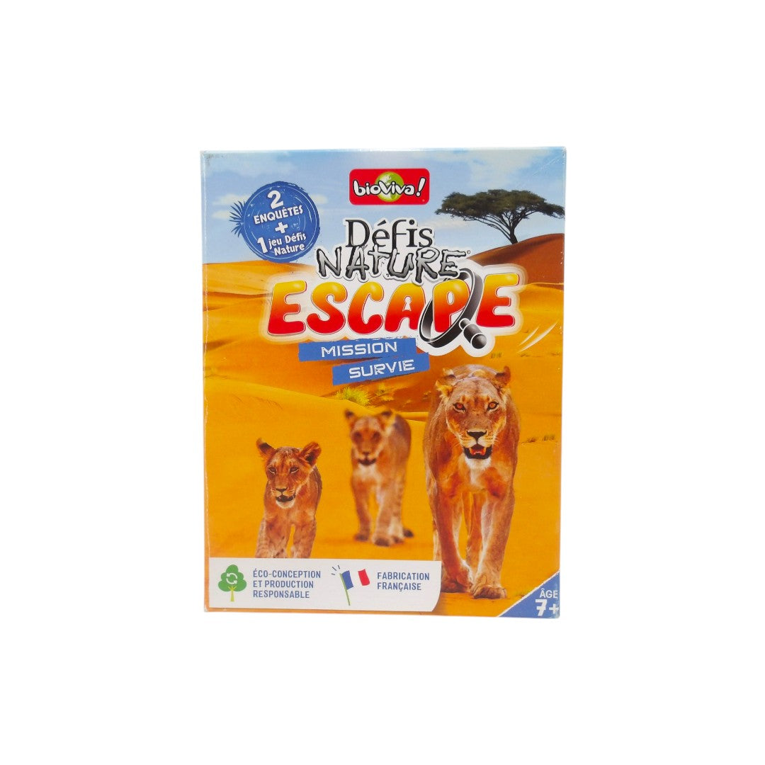 Défis nature escape - Mission survie