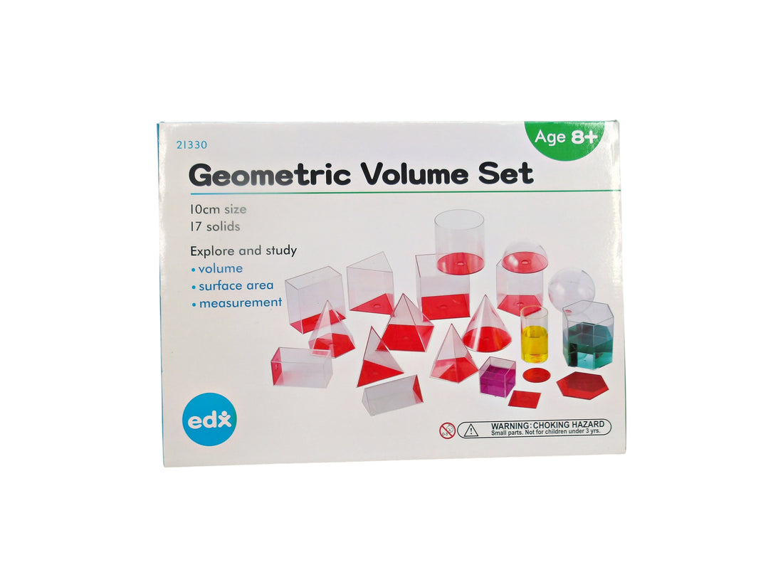 Boîte de 17 formes géométriques 