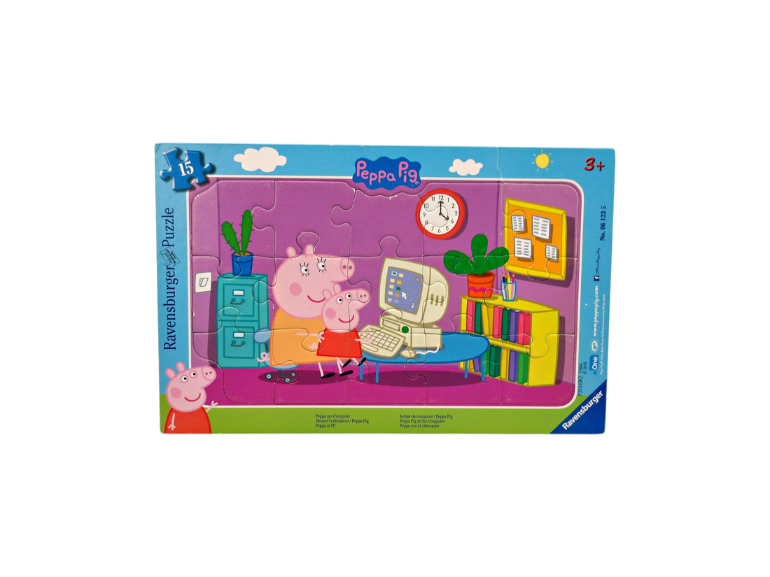 Puzzle cadre - Peppa Pig - 15 pièces