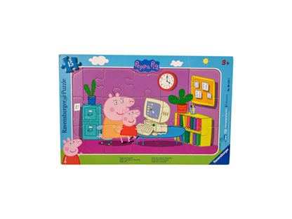 Puzzle cadre - Peppa Pig - 15 pièces