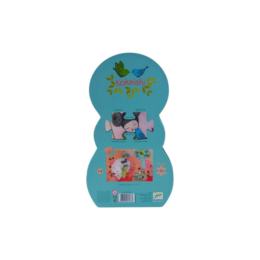 Puzzle silhouette - Kokeishi - 36 pièces